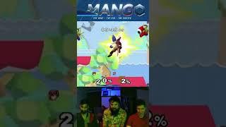 Mang0 gets an up b kill against Zain