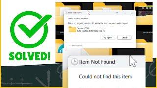 How to Delete Undeletable Files and Folders on Windows | We couldn't find this item [SOLVED] | CMD