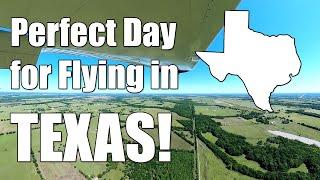 Perfect Day for Flying in TEXAS! Quick Flight to Commerce, Texas