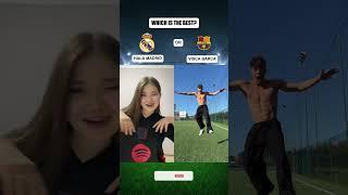 HALA MADRID Vs VISCA BARÇA ||Prt 67 #shorts #dance #music #halamadrid #viscabarça #laliga