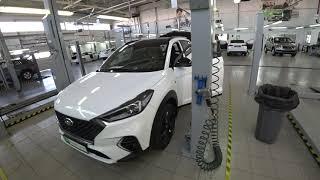 Hyundai Tucson 2020 замена лобового стекла