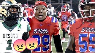 HEATED TEXAS RIVALRY #2 DUNCANVILLE VS #DESOTO   National Powerhouse programs CLASH. IT GOT UGLY