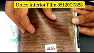 Unico Interior Film For Furniture Makeover | Self adhesive and Washable Stickers for Makeover