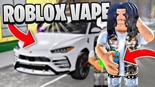 YOU CAN VAPE IN THIS NEW MEMPHIS ROBLOX HOOD GAME