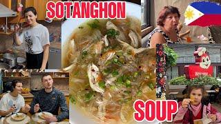 Merry Christmas️/Filipino SOTANGHON SOUP/Why do Russians love JOLLIBEE?