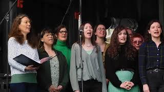 English Folk Dance And Song Society Performing Oak And Ash And Thorn At Trafalgar Square.23/04/23