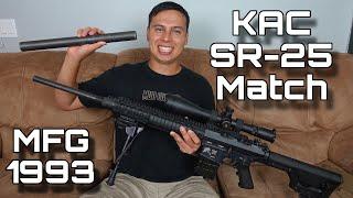 IT'S FINALLY HERE!! RARE 1993 SUPPRESSED SR-25 MATCH!!