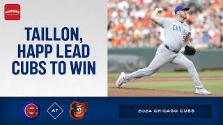 RECAP: Cubs win series opener against Orioles!