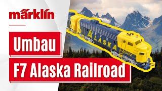 F7 Alaska Railroad Umbau mit mfx-Decoder und Sound
