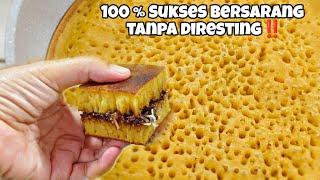 WOW BARU TAU BIKIN MARTABAK MANIS CUKUP 15 MENIT | LEMBUT BERSARANG