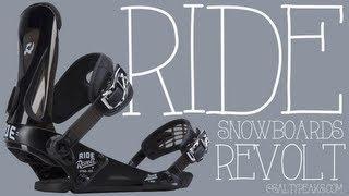 2014 Ride Snowboards Revolt Bindings