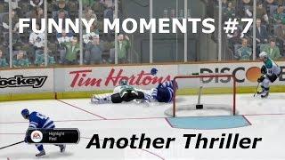 Another 7-4 Thriller! NHL Funny Moments #7 (OH GOOD SHOT!!, 4 on 0, killer reflexes)