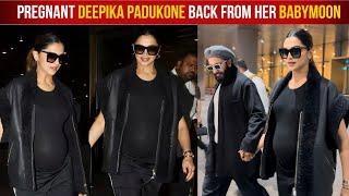 Heavily Pregnant Deepika Padukone Can't Walk Properly With Twins Baby Bump