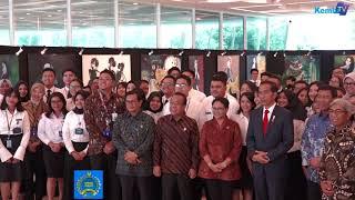 President Joko Widodo Greets Indonesian Young Diplomats