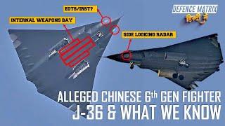 Chinese 6th Gen Fighter: J-36 & What we know? | हिंदी में