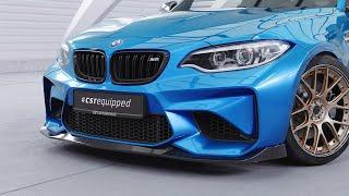 Front Splitter for BMW M2 (F87)ㅣCSL638ㅣ@csr-automotive