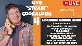 Live Stream 4 - Cookalong Chocolate Banana Bread