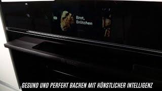 Die neuen Bosch Serie 8 Backöfen, Neuheit 2023, Bosch Accent Line Dampfbackofen HSG958ED - App