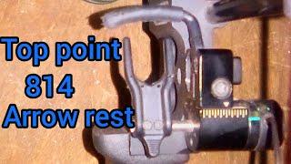 Toppoint archery 814 arrow rest review.  # QAD style arrow rest