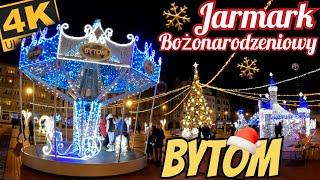 JARMARK BOŻONARODZENIOWY W BYTOMIU ️ 2024 ️ GoPro ️ 4K UHD