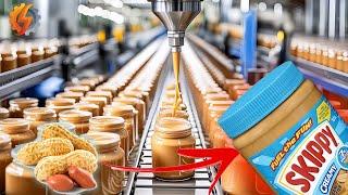 How Peanut Butter Is Made In Factory | Peanut Butter Factory