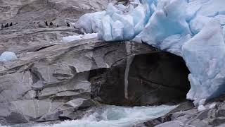 Nigardsbreen arm of the Jostedalsbreen (Jostedal Glacier) in Norway, the largest glacier in Europe.