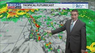 Tracking the Tropics - Tropical Storm Francine Wednesday 4 PM Update