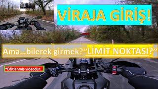 VİRAJA GİRİŞ? | VİRAJ GİRİŞ HIZI İÇİN ''LİMİT NOKTASI'' | İleri Sürüş | KTM1290