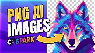 Generate AI Graphics with TRANSPARENT Background CF Spark Tutorial (Creative Fabrica)