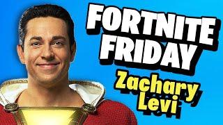  Fortnite Friday w/ Zachary Levi (Shazam, Chuck, Alvin and the Chipmunks)