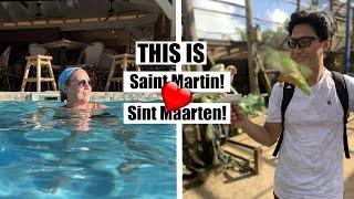 Exploring the French and Dutch Island of SAINT MARTIN - SINT MAARTEN | Our Travel VLOG 