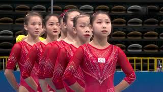 FULL MATCH：2021全运会体操女子团体预赛第一场 Gymnastics women's team preliminary 01，14th Chinese National Games