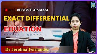 Exact differential equations |  Method of solving Exact differential equations |  Practice Questions