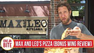 Barstool Pizza Review - Max and Leo's Pizza (Newton, MA) Bonus Buff's Pub Wing Review