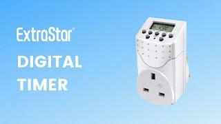 ExtraStar Digital Timer (EMT757) Setup Guide - Program Your Home Appliances with Ease!