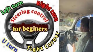 Easy steering control for beginers