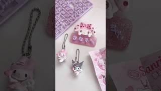 mini sanrio haul from jp #sanrio #asmr #kuromi #mymelody #sanriocollection #推し活 #prsk