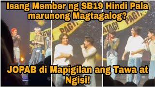 BREAKING: Isang Member ng SB19 Marunong ng mag Tagalog! | Esbi Updates