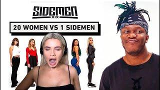 I went on Sidemen 20 V 1 with KSI...My Reaction!!! | Daniella Hemsley