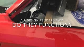 Do our new AirDesign fender vents actually work?