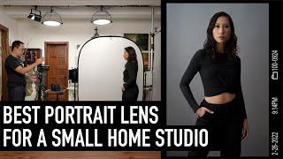 My Favorite Prime Lenses for PORTRAIT Photography in my Small Home Studio