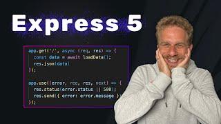  Express.js 5 is here (since a month already, actually)