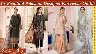 Beautiful Pakistani Designer Partywear Master Replicas |Six Beautiful Outfits|By Areedas Collection|