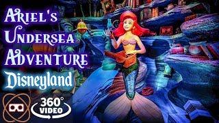 [5k 360] Disney California Adventure Little Mermaid Ride - Full 360 POV