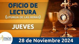 Oficio de Lectura de hoy Jueves 28 Noviembre 2024 l Padre Carlos Yepes l Católica l Dios