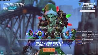 OVERWATCH 2 AQUAMARINE JUNKRAT SEASON 11 GAMEPLAY  TOP 500