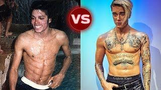 Michael Jackson vs Justin Bieber Transformation  2018