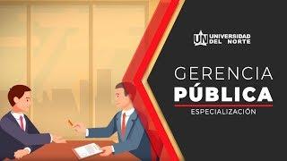 Especialización en Gerencia Pública