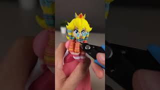 Princess Peach is ready! 3D printed in 10 colors with eSun filament