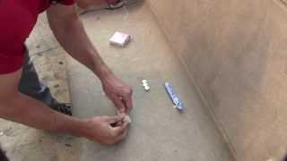 How to Build and Launch a Mentos / Diet Cola  Rocket    Chicago River Walk